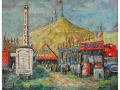 Clyde-Beatty-Cole-Bros-Circus-painting